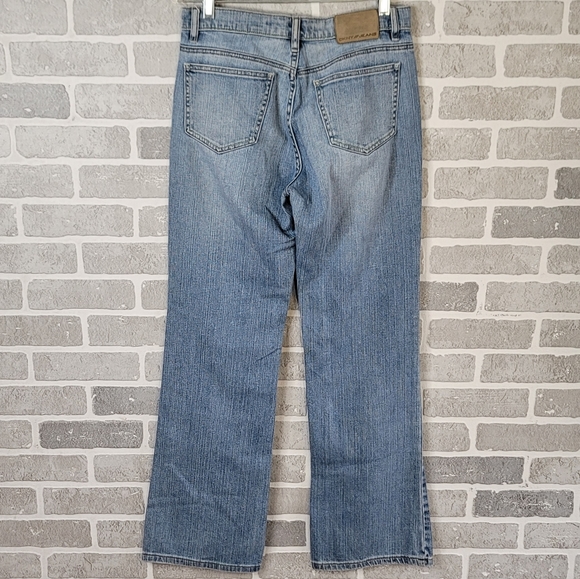 DKNY SOHO JEAN Flaired Boot Cut Light Wash Denim Jeans Women's Size 6R - Picture 5 of 16